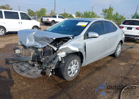 2016 Toyota Corolla L из США, поврежденный, VIN 5YFBURHE4GP517335